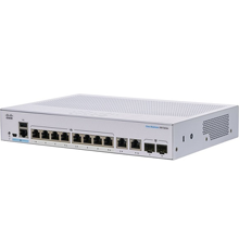 10-Port Gigabit Ethernet Managed Switch CISCO CBS350-8S-E-2G