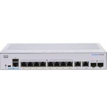 10-Port Gigabit Ethernet Smart Switch CBS250-8T-E-2G-EU