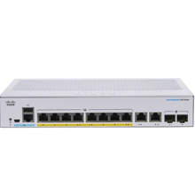 10-Port Gigabit Ethernet PoE Managed Switch CISCO CBS350-8FP-2G-EU