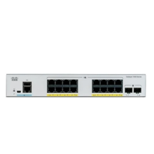 16-port 10/100/1000 Ethernet + 2-port 1G SFP Uplinks Switch Cisco C1000-16P-2G-L
