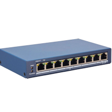 8-Port 10/100Mbps PoE and 1 port gigabit Switch PoE HDPARAGON HDS-SW1309POE-EI