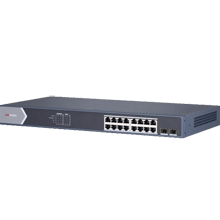 16-Port Gigabit Unmanaged PoE Switch HIKVISION DS-3E0518P-E/M