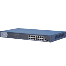 16-Port Gigabit Unmanaged PoE Switch HIKVISION DS-3E0518P-E